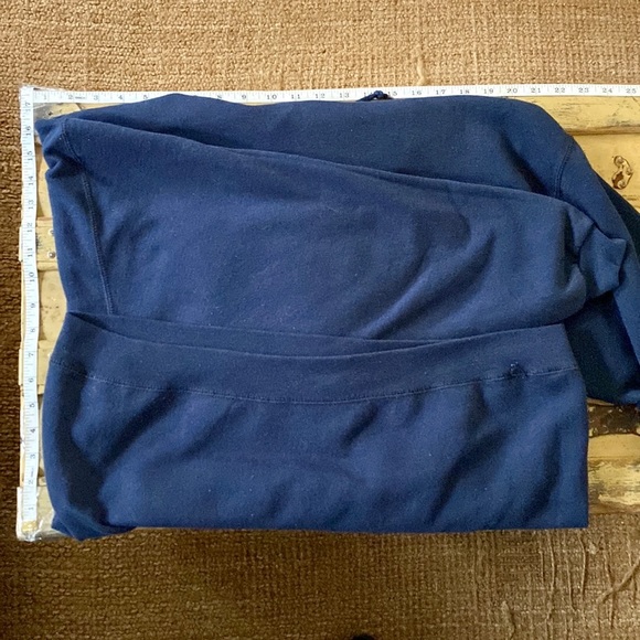 ASA ALPHA SIGMA ALPHA SORORITY GREEK LETTERS STRETCH NAVY HOODIE SWEATSHIRT - Picture 12 of 15